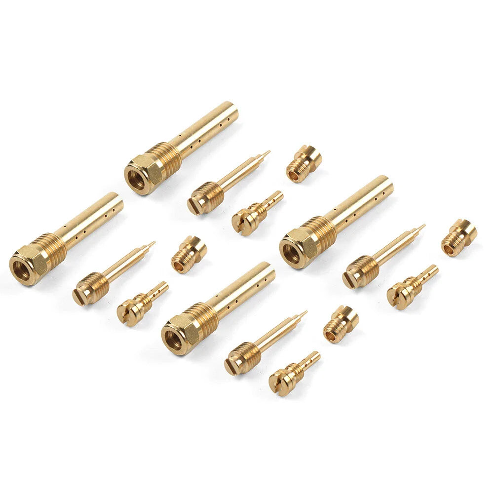 Carburetor Repair Kit Diaphragm Float 4 x Sets for Kawasaki ZX600 A (1985-1987)