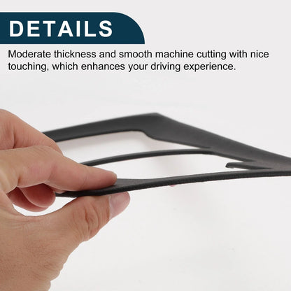 Center Console Panel Sticker for Mercedes-Benz GLA GLB EQA Matte Black (2020-2023)