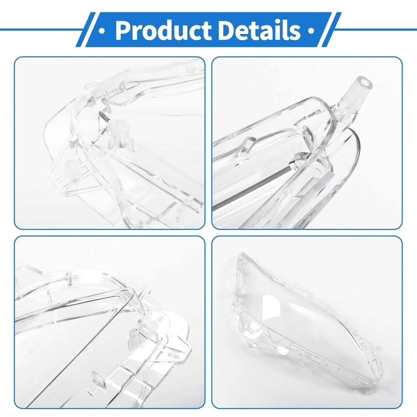 Car Front Right Headlight Lens Cover for Lexus CT200/CT200h (2012-2017)