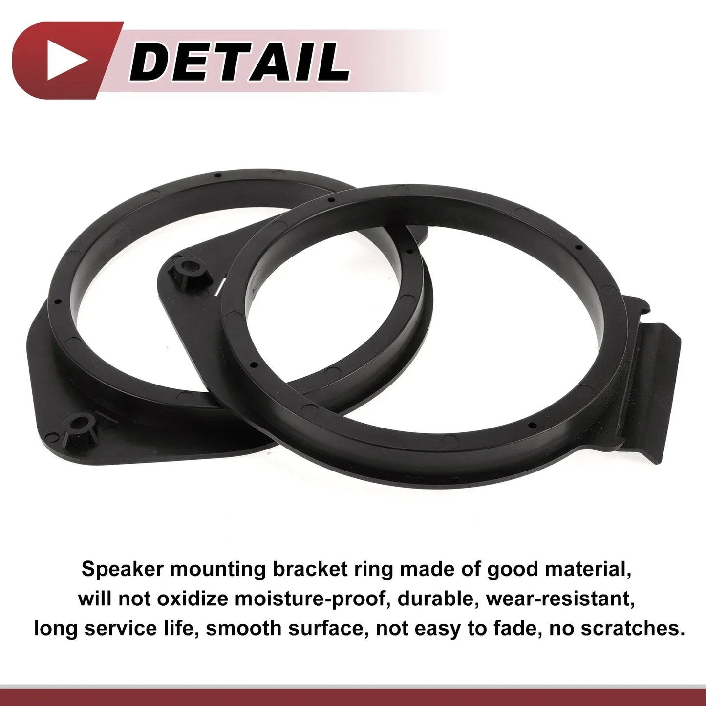6.5" Speaker Spacer Ring Adaptor for Chevrolet Colorado (2015-2020) - 2 Set