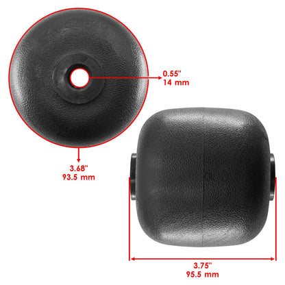 Anti Scalp Roller Deck Wheel Replacement for Wright Sport Stand AeroCore (2010–2019)