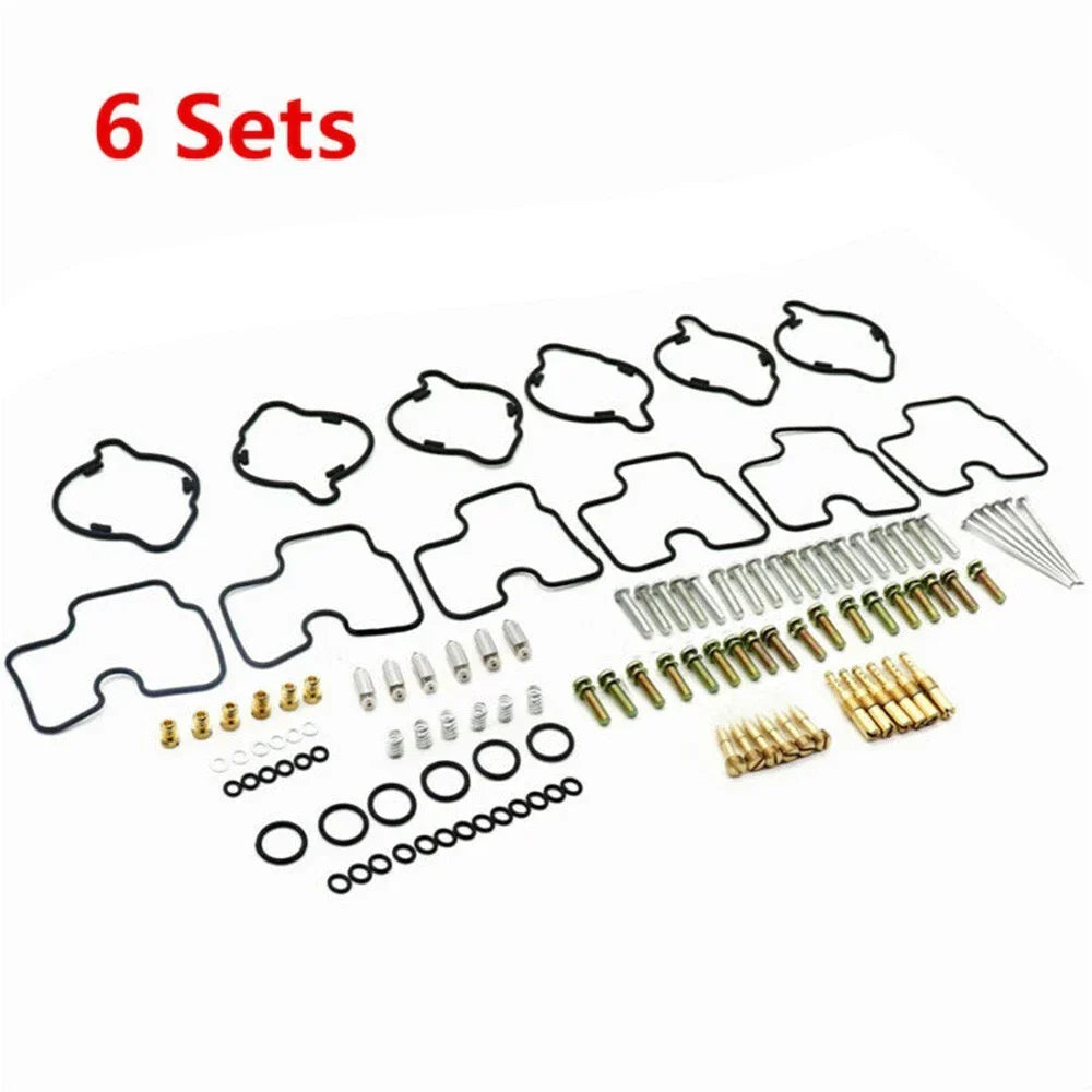6x Carburetor Repair Set for GL1500C/GL1500CT Tour Valkyrie 1500 (1997–2003)