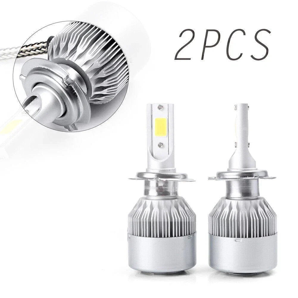 H7 7600LM 36W LED Headlight Bulbs for Car (6000K)