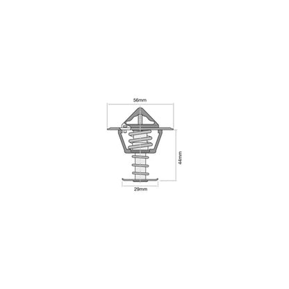 Tridon Engine Thermostat for Toyota Camry ASV70 4 cyl 2.5L 2AR-FE 2017~2021