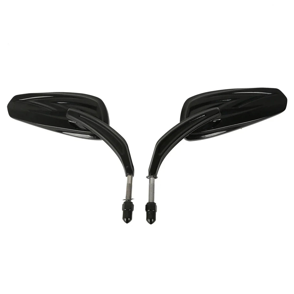 8mm Rear View Mirrors for Harley Sportster XL Softail Touring Models
