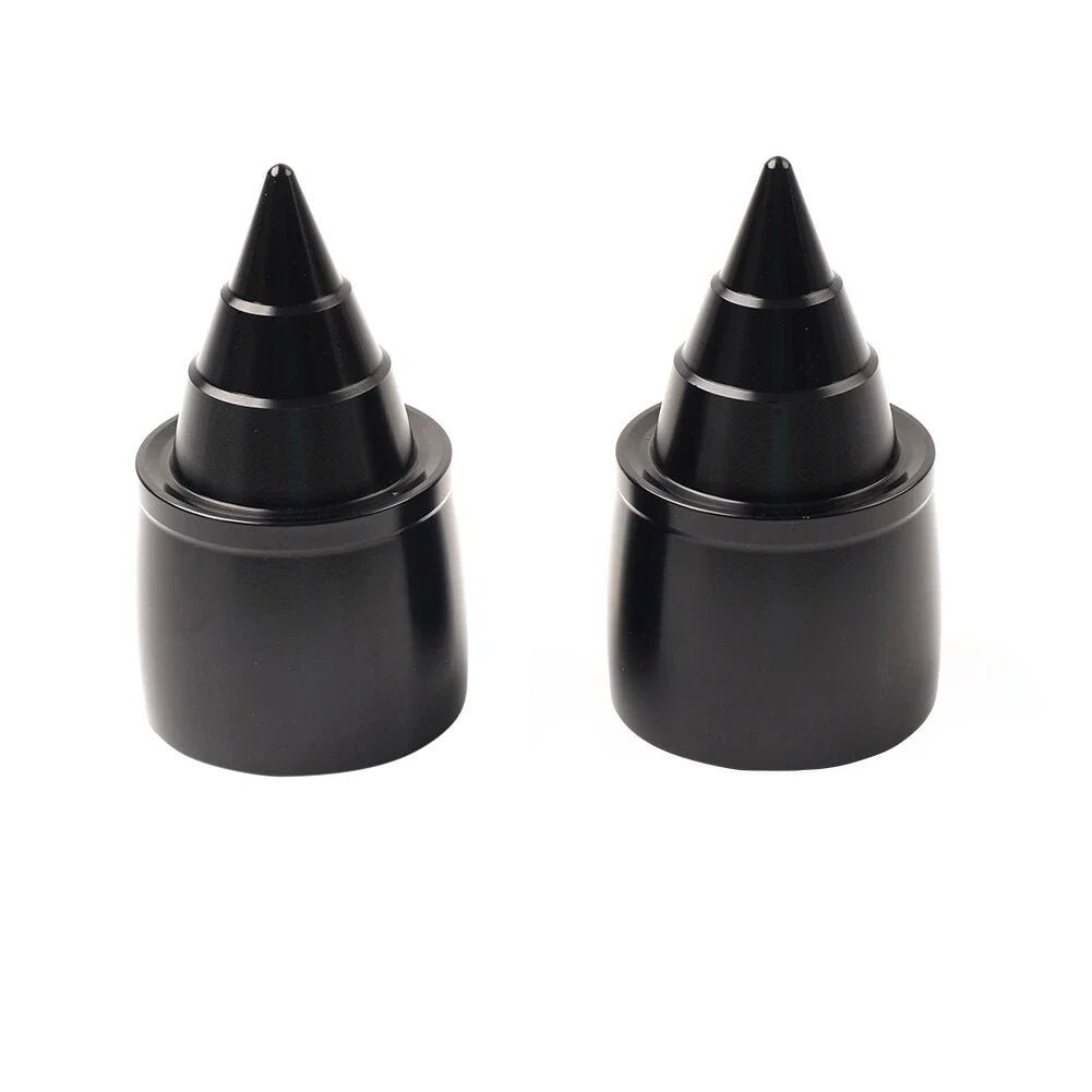 Front Axle Cap Nut Covers for Harley Touring Road Glide Dyna FXD Street Bob