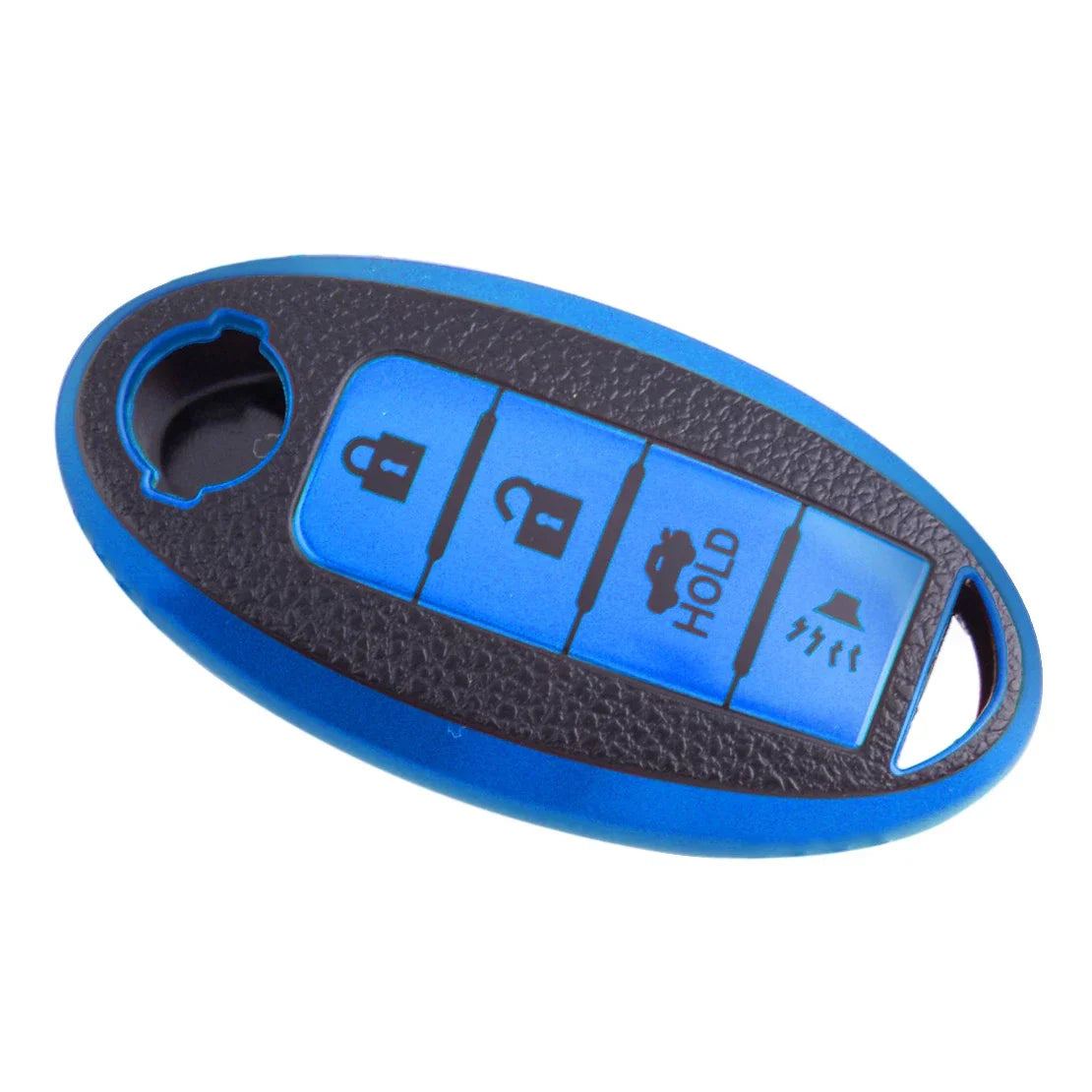 4 Button Key Cover Case for Nissan Rogue Qashqai Infiniti Q30 QX60 (2014-2023)