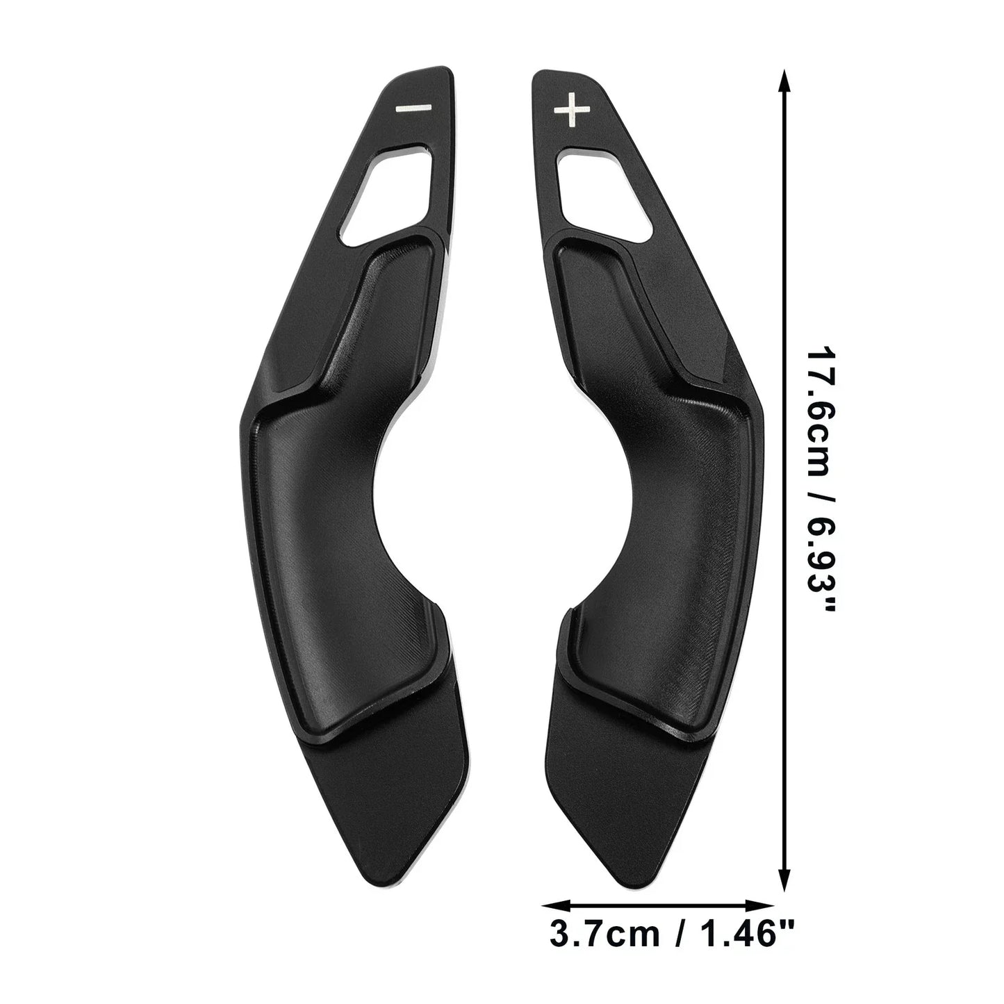 Black Steering Wheel Paddle Shifter Extensions for Lexus IS350 IS250 IS300 (2013)