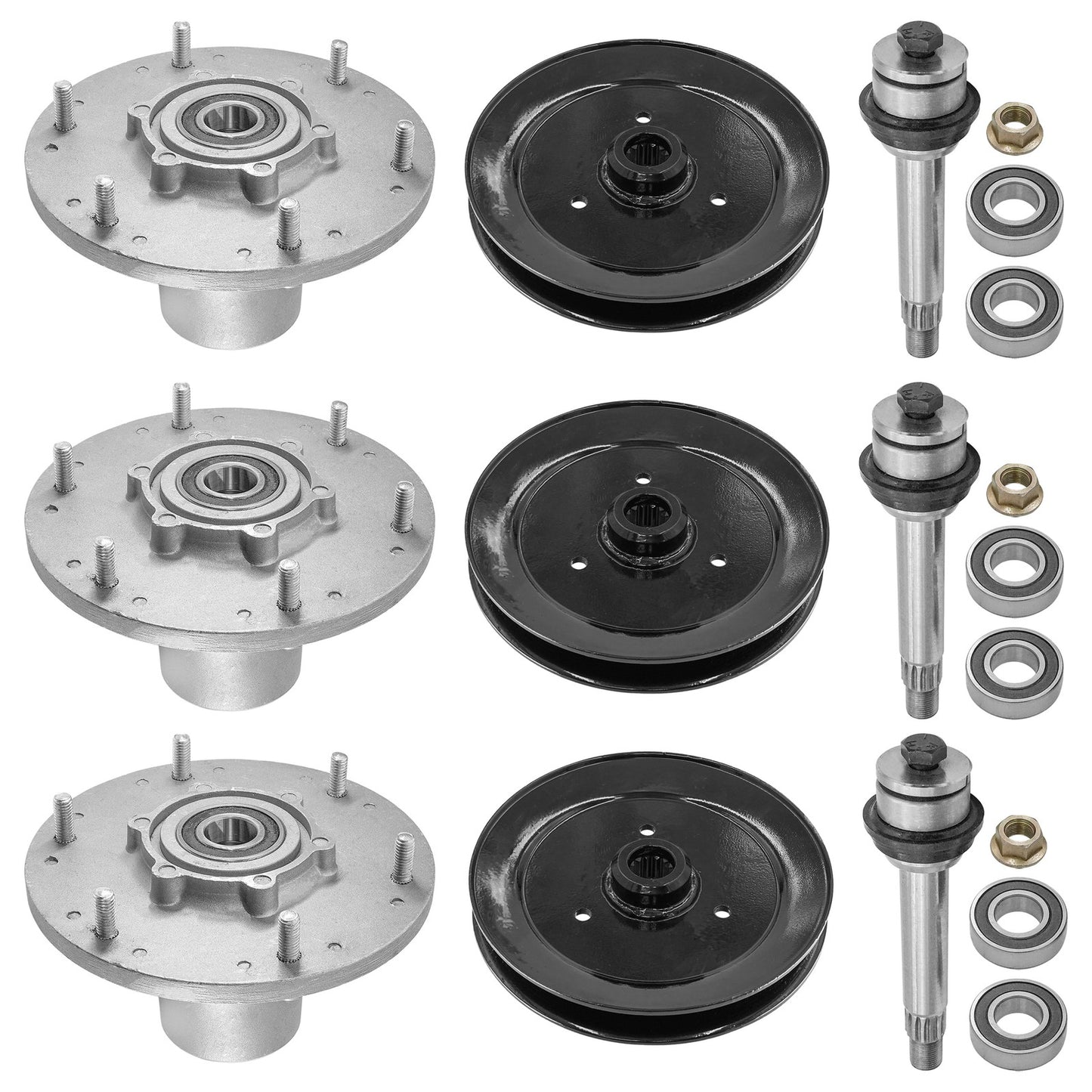 Deck Spindle Pulley 60 Inch Replacement for Exmark Lazer Z E-Series (E1)