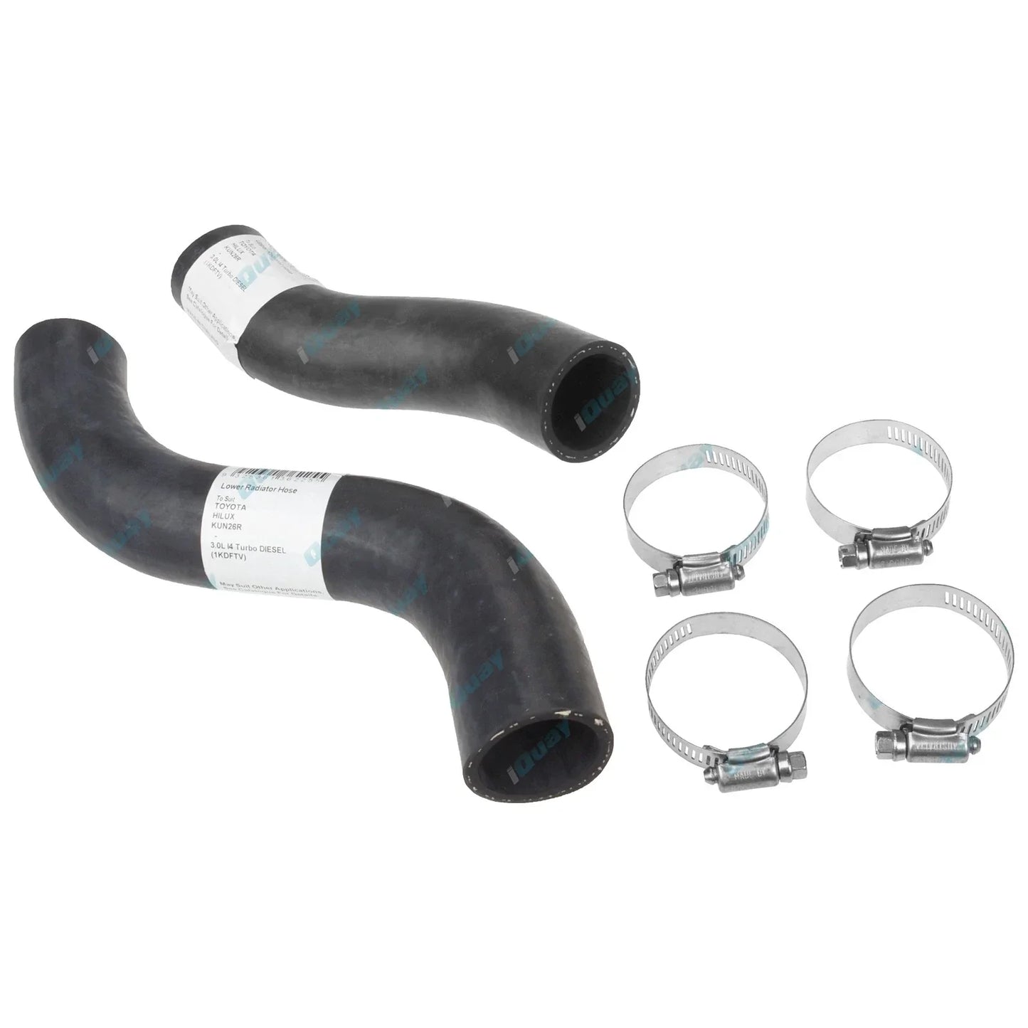 Upper & Lower Radiator Coolant Hoses for Hilux KUN16 KUN26 3.0L Diesel