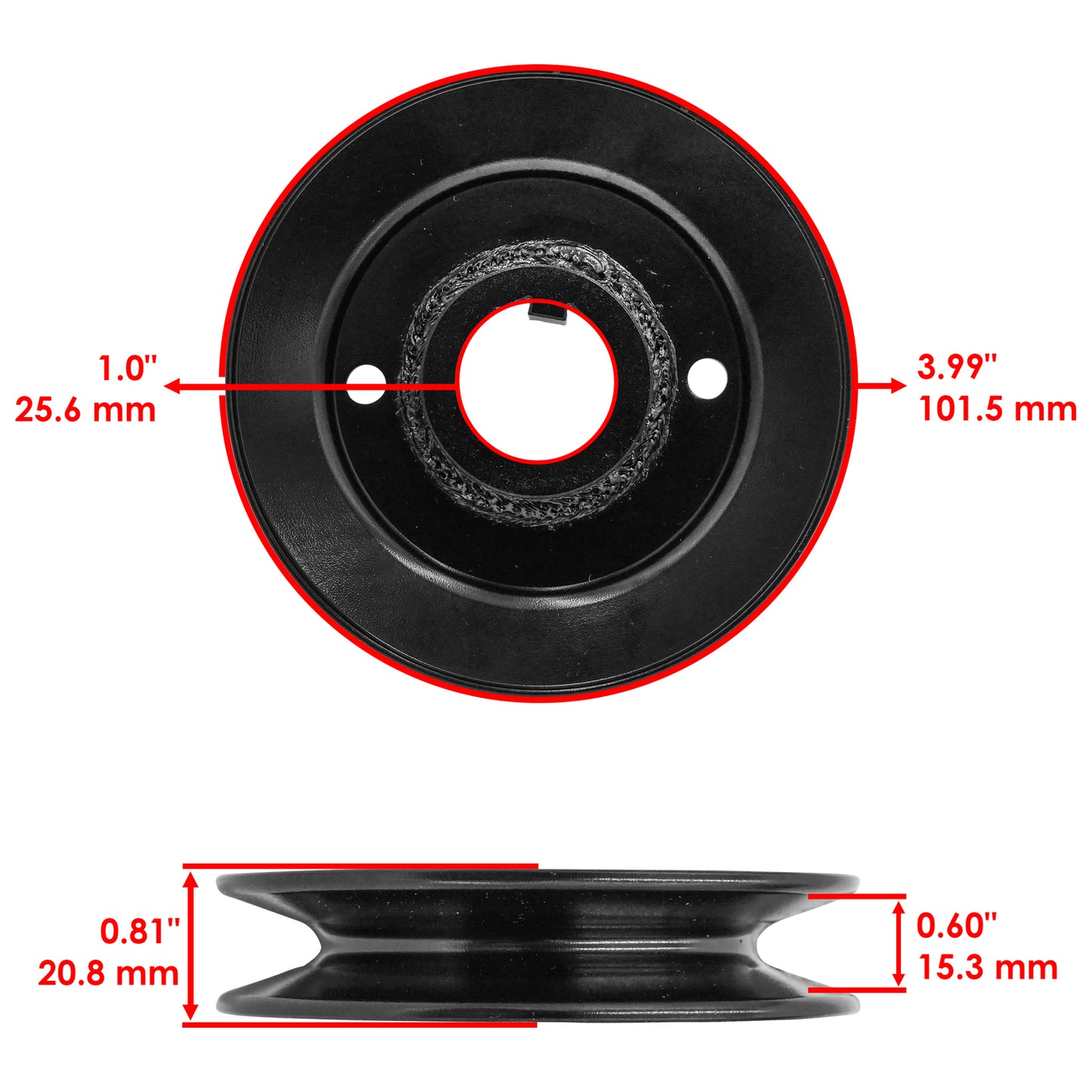 40 Inch Deck Spindle Replacement with Pulley and Blade for Ariens (2001–2018)