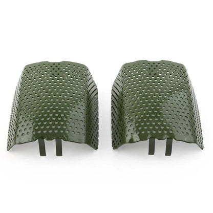 Green Front Caliper Screen Inserts  For Harley-Davidson V-Rod & Touring