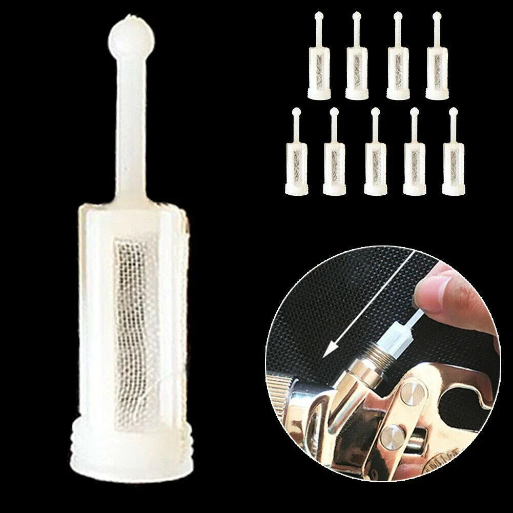10pcs Paint Spray Device Strainers Filters Feed Gravity Small-Universal Car Tool