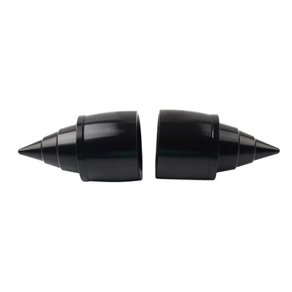 Front Axle Nut Caps for Harley Touring Road Street Glide Softail Sportster