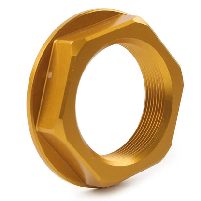 36mm CNC Gold Motorcycle Triple Tree Stem Yoke Nut for Universal Models