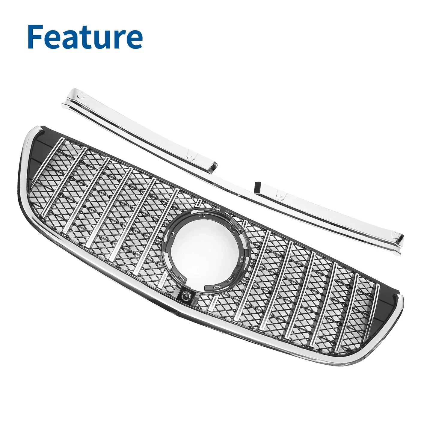 Front Upper Bumper Grille for Mercedes-Benz VITO-Class (2014-2023)