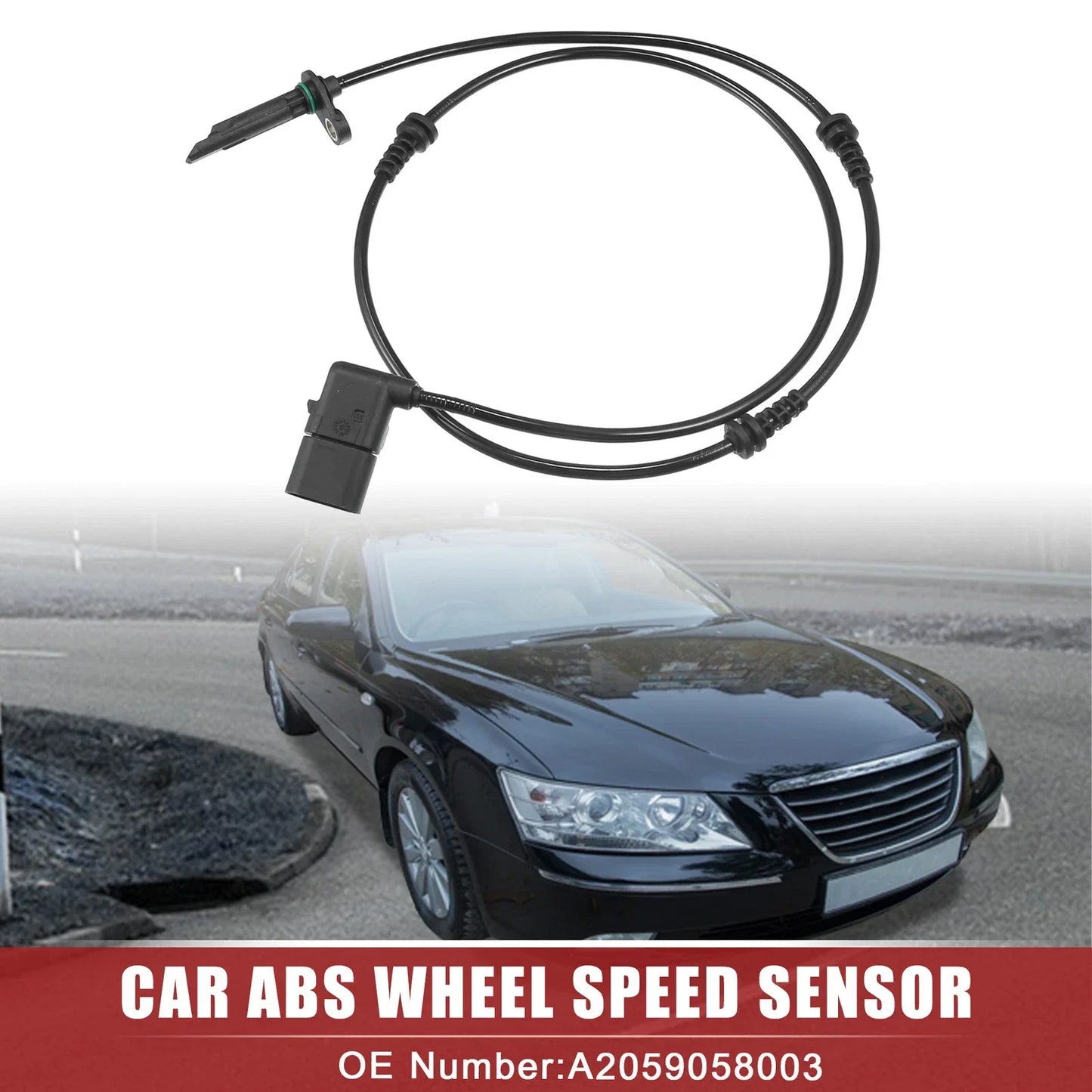 Front Right ABS Wheel Speed Sensor for Mercedes-Benz C350e C300 (2016-2019)