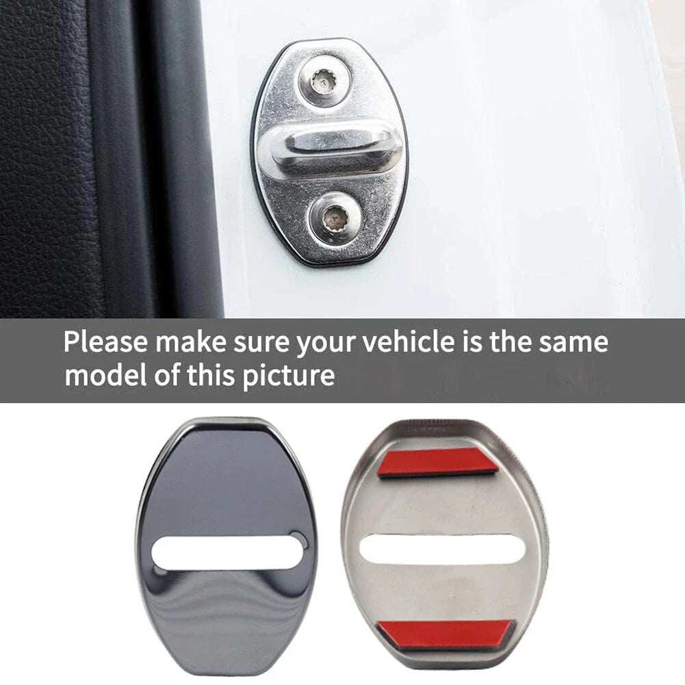 Door Lock Protective Cover for Audi A3 A4 TT S3 VW Golf Passat Tiguan