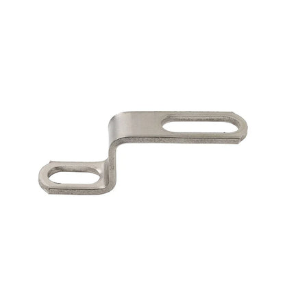 Z-Shaped Mounting Exhaust Pipe Fixed Clamp for Universal Motorcycle (N/A)