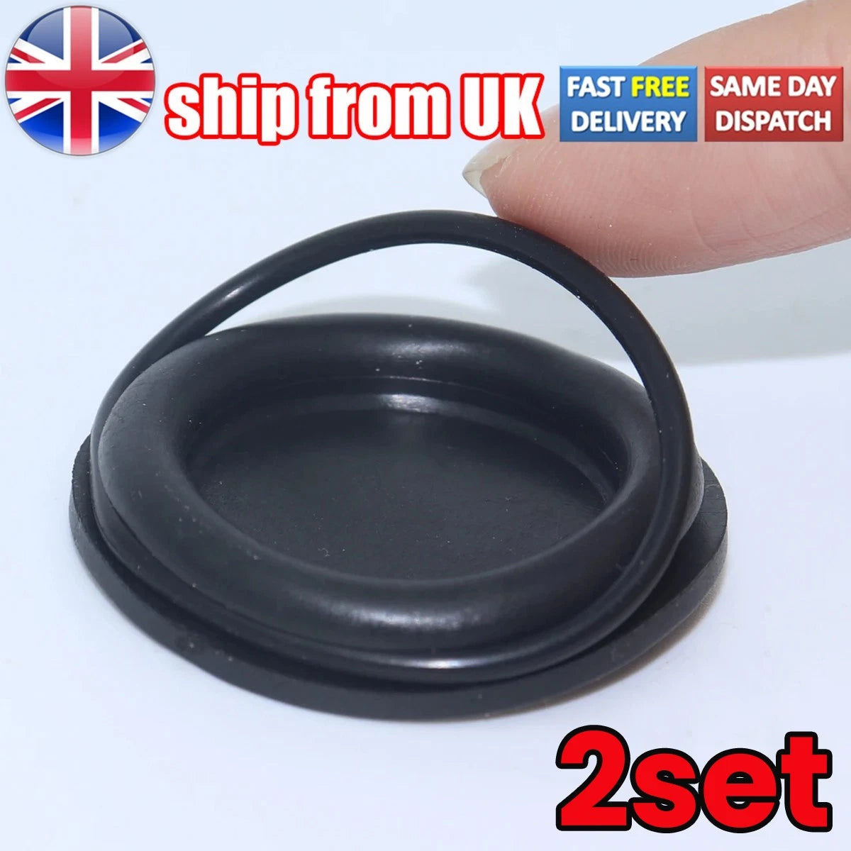 2pcs Rear Wiper Blade Arm Rocker Delete Bung Plug Cap for Audi A3 (2008–2016)