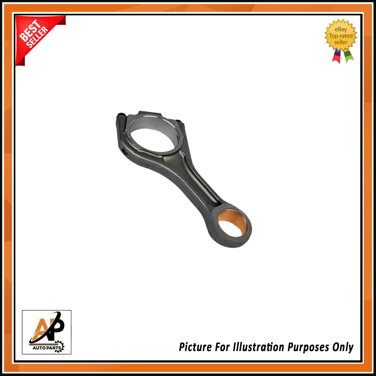 Connecting Rod Set Heavy Duty for Land Rover Jaguar 204DTD 2.0D (x4)