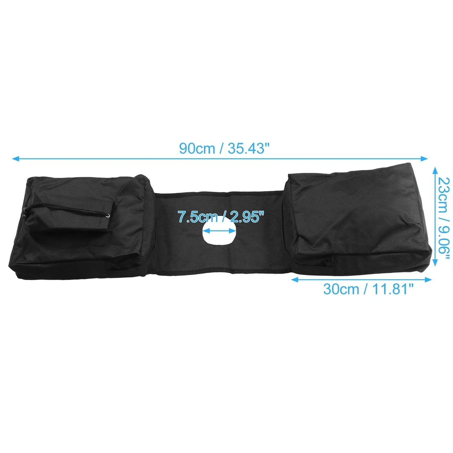 Motorcycle ATV Tank Saddle Storage Bag for Polaris Sportsman 450 570 850