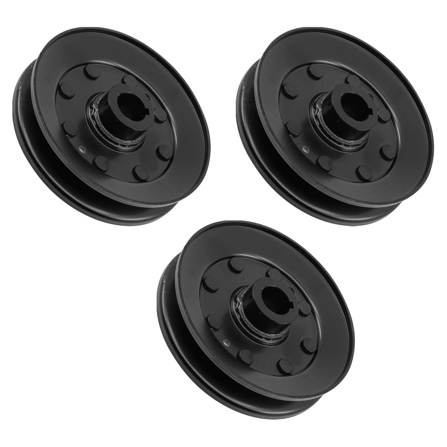 Deck Spindle Pulley Replacement for John Deere 240 245 260 265 285 320 50 Inch (Qty 3)