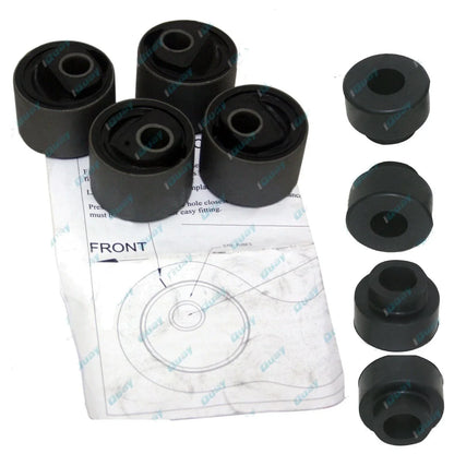RUBBER Front Radius Arm Castor Correction Bush Kit for Patrol GQ Y60 GU GR Y61