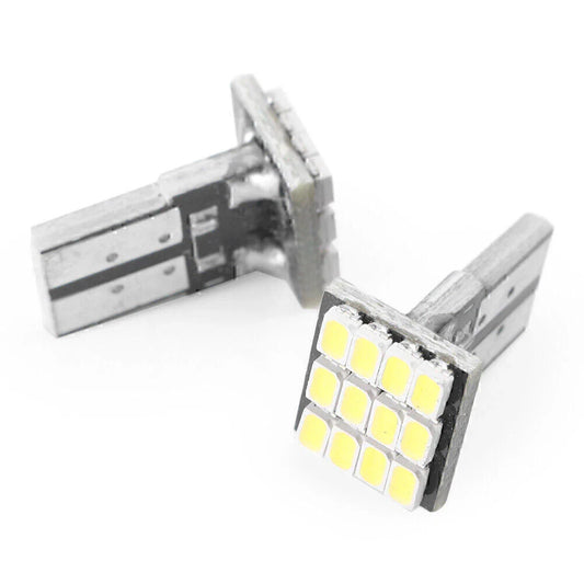 10 x T10 1206 12 SMD Car Map Reading Bulbs