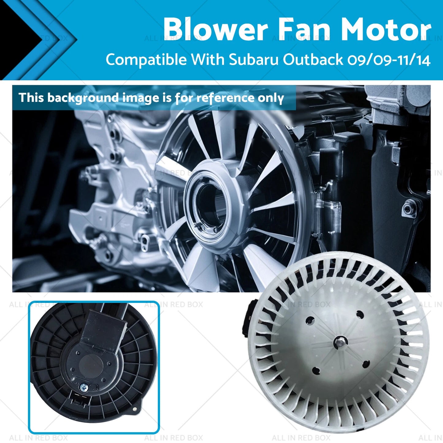 Blower Fan Motor 2 Pins for Subaru Outback (2009-2014)