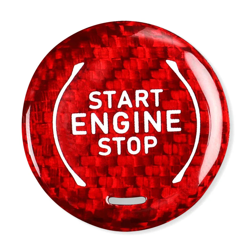 Red Engine Start Stop Button Trim for Cadillac XT4 XT6 CT5, Chevrolet, GMC