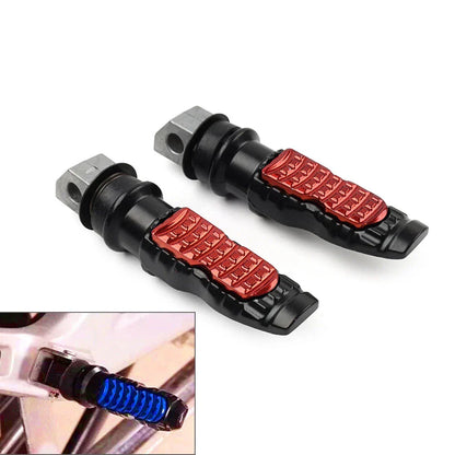 8MM Universal Motorcycle Rear Footrest Pegs for Harley & Honda
