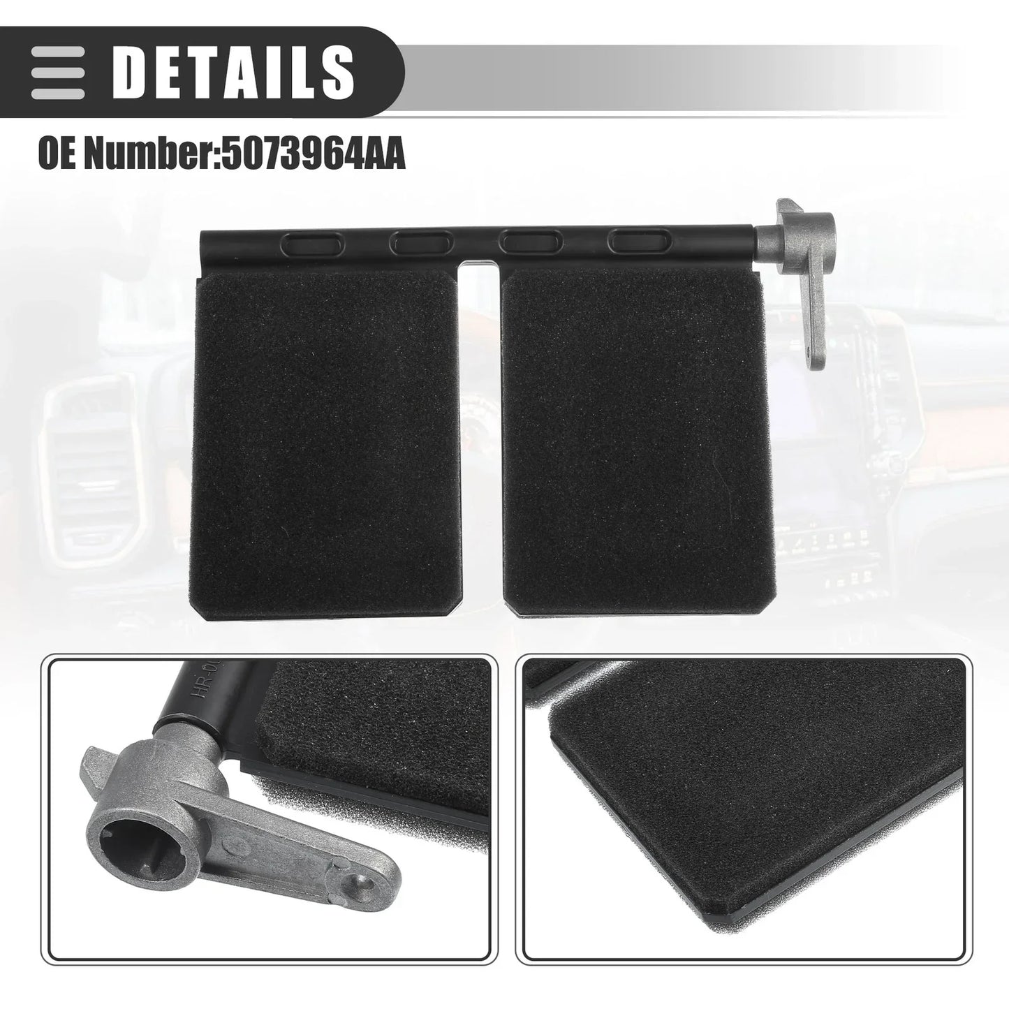 Car Blend Door Repair Kit for Dodge Ram 1500 2500 3500 (No. 5073964AA)