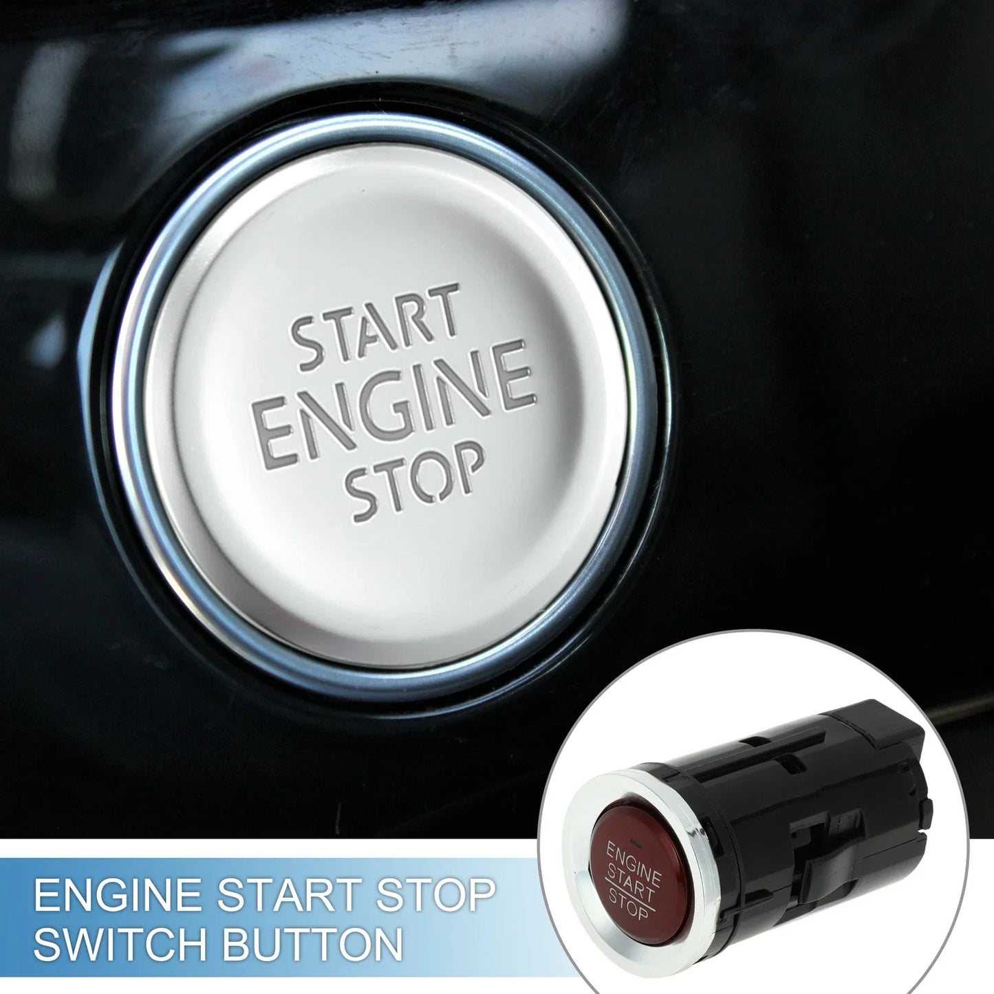 Push Button Starter Switch for Honda HR-V 2016-2018 (2 x Plastic)