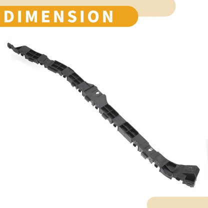 Rear Bumper Support Bracket for Honda Accord 2008-2012 1 x Black ABS