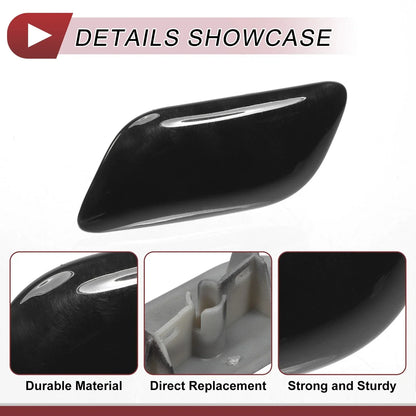 Front Left Washer Nozzle Cover for Lexus LX570 (2008-2011) - Black 1 x Cap