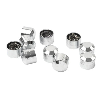 10 x Engine Cover Bolts Screw Caps CNC for Harley Twin Cam Dyna Softail Chrome