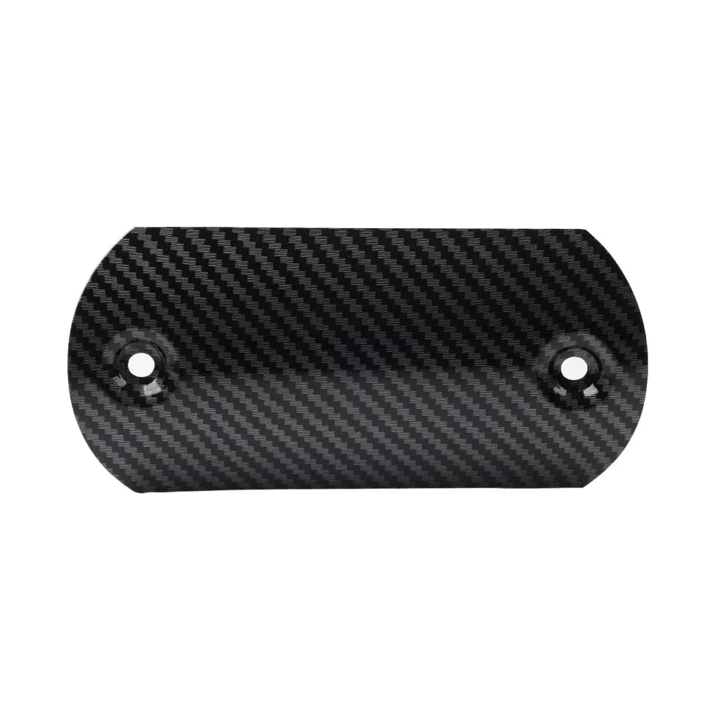 Exhaust Middle Pipe Heat Shield Cover for Motorcycle Muffler Protector Carbon