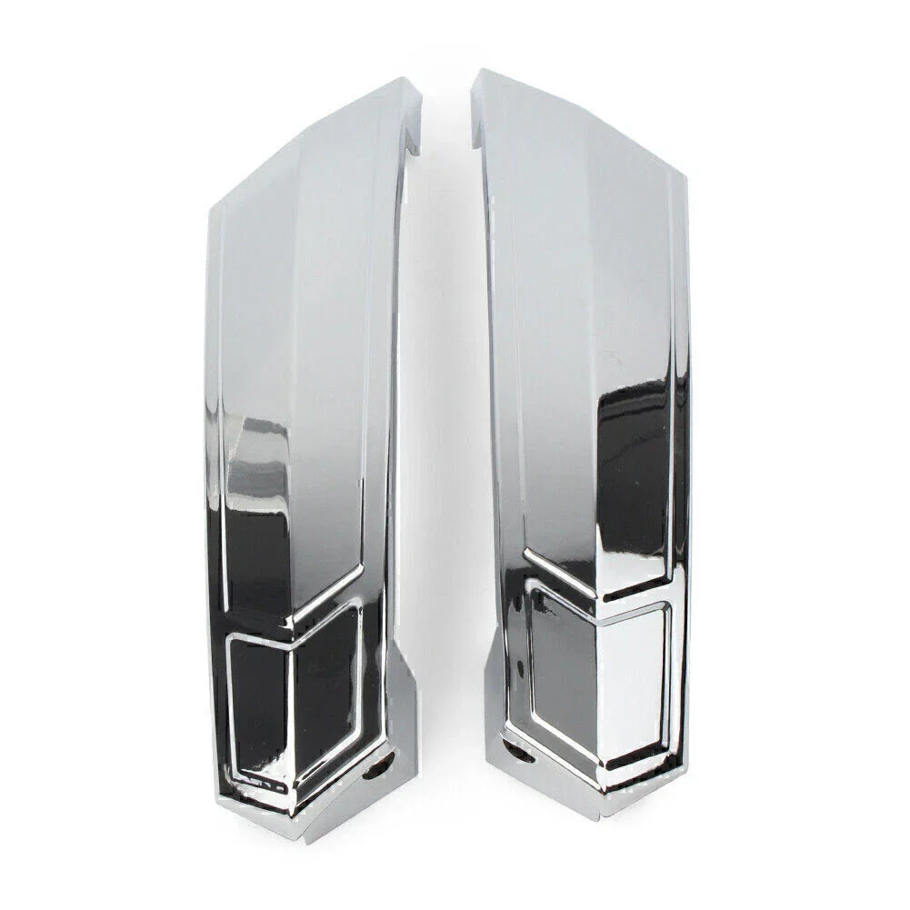 Saddlebag Hinge Covers for Victory Cross Country 2010-2017 Chrome