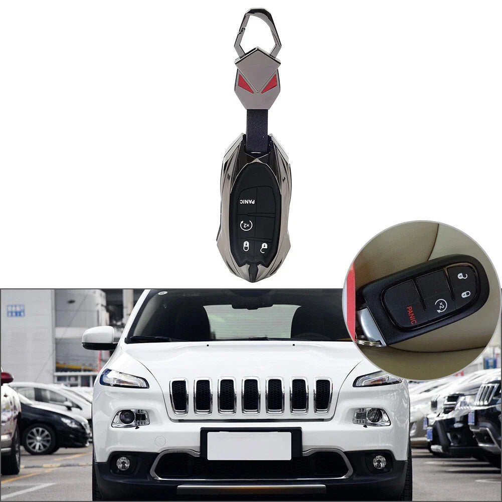 Smart Key Fob Shell Cover for Dodge Challenger, Journey (2011-2019)