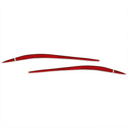 Headlight Eyebrow Eyelids Cover Trim for Alfa Romeo Giulia (2015-2024)