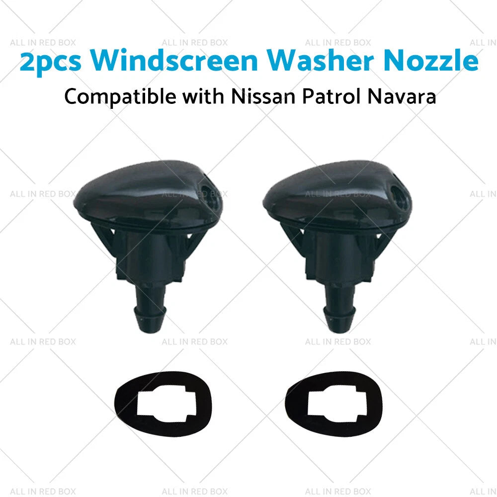Windscreen Spray Washer Jet Nozzle for Nissan Patrol GU Y61, Navara D22