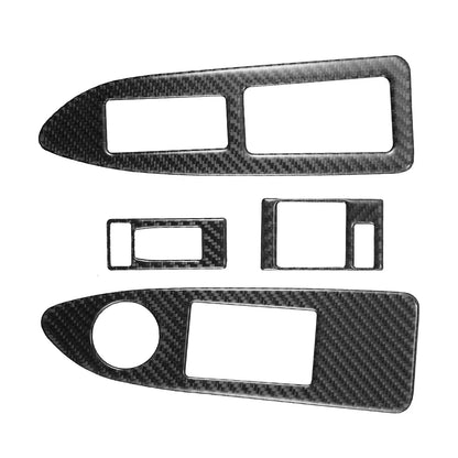 2 x Car Window Lift Trim Switch Panel Stickers for Dodge Challenger (2008-2014)