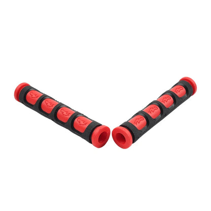 Red Rubber Sleeve Cover for Universal Motorcycle Brake Clutch Handle Grips
