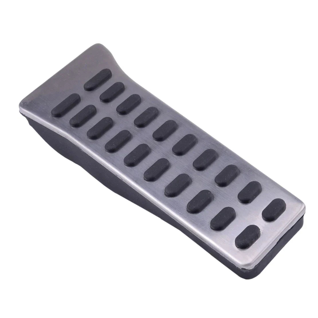 Black & Silver MT Throttle Brake Pedal Plate for Hyundai Sonata, Kia Sportage