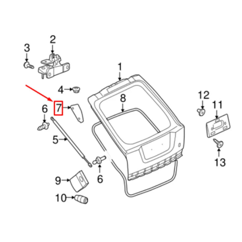 Tailgate Power Strut Brackets for Range Rover Sport (2010-2013)