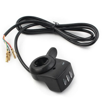 Throttle Thumb Control Assembly for Electric Bike Scooter Mobility 48V