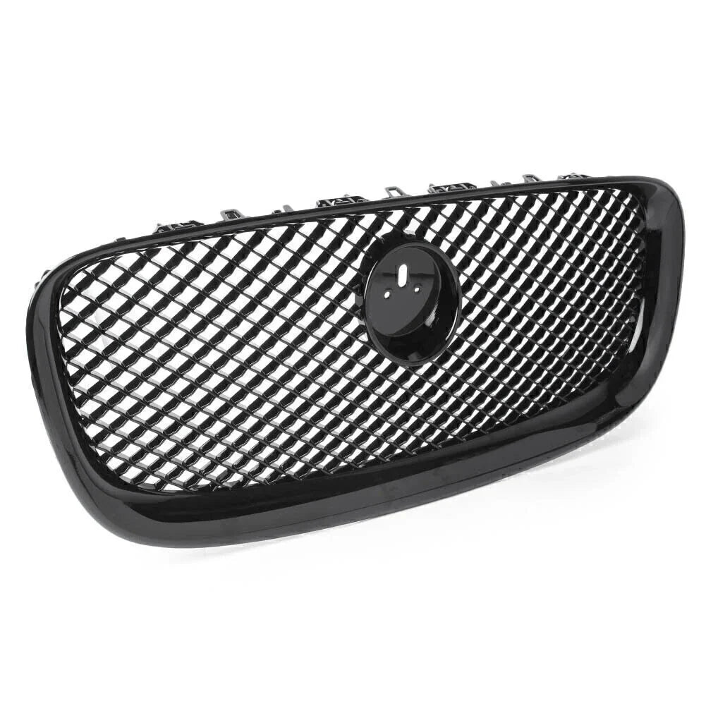 Honeycombe Front Mesh Bumper Grille for Jaguar XF XFR (2012-2014)