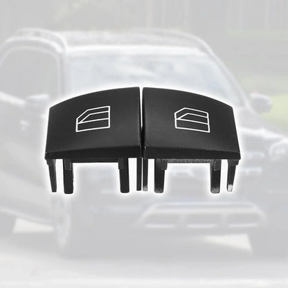 4 x Driver Window Switch Button Covers for Mercedes Benz ML GL R Class (2006-2012)