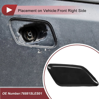 Front Right Washer Nozzle Cover for Honda Odyssey (2009-2014) - Unpainted 1 x